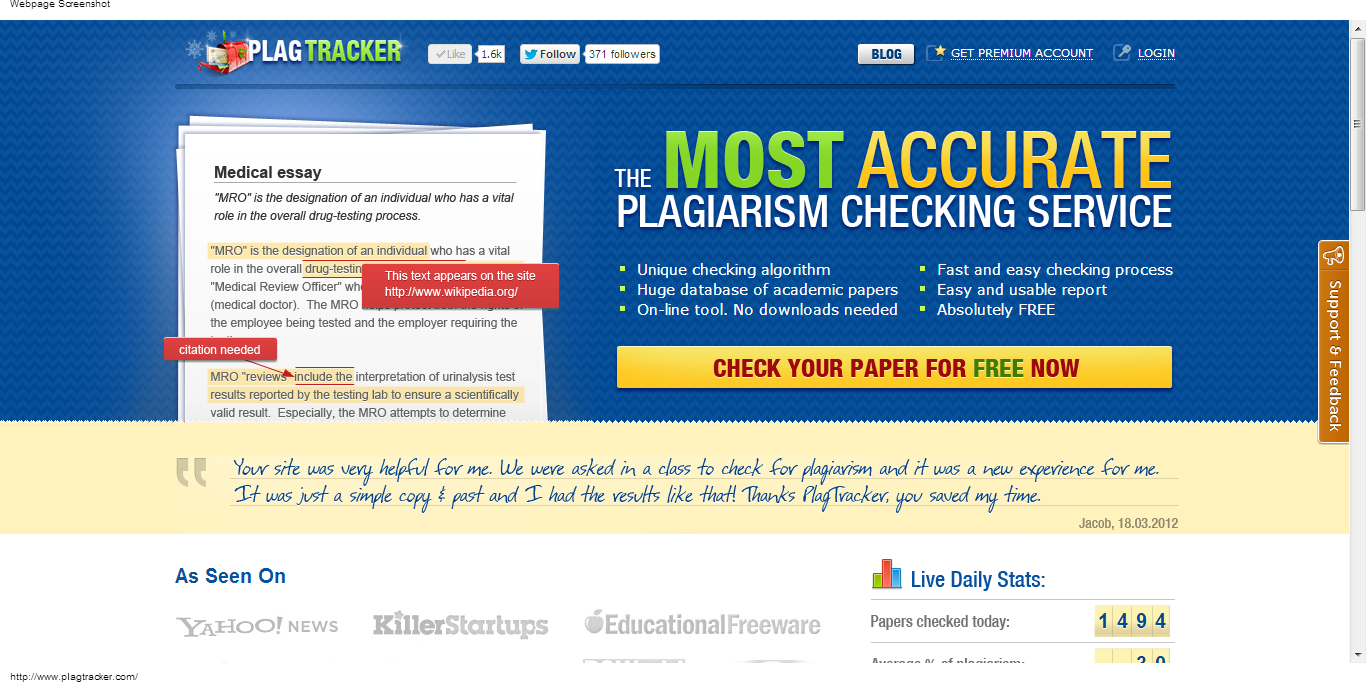 full file plagiarism checker free online