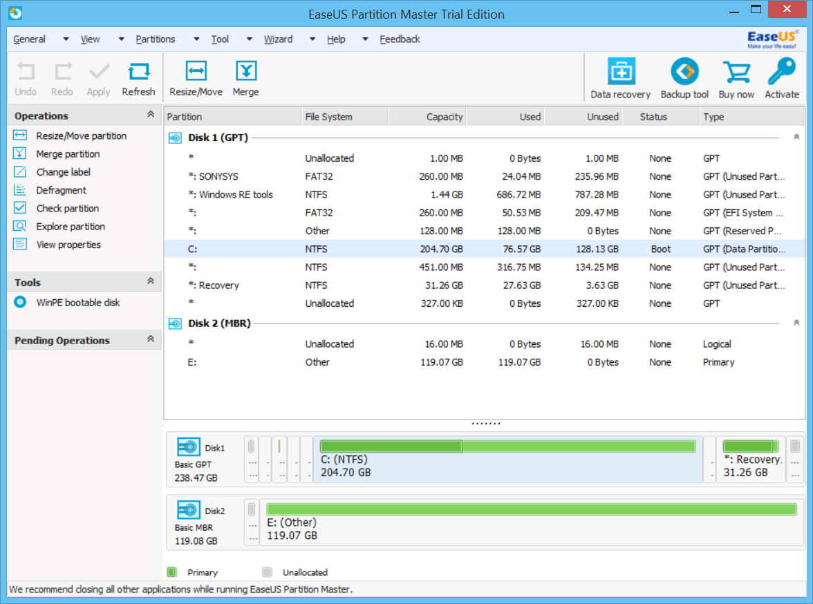 EASEUS Partition Master 17.8.0.20230612 free instal